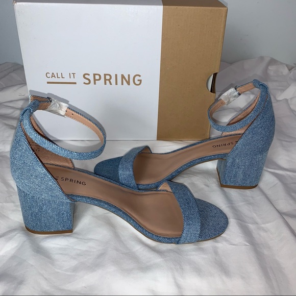 Call It Spring Shoes - Call It Spring Stangarone Block-Heel Sandals NIB